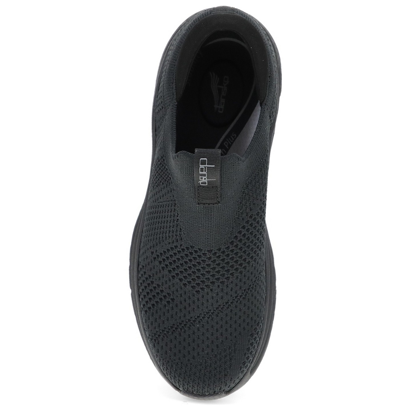 Pep Black Knit Step-In Lightweight Women's Sneaker by Dansko
