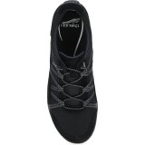 Harlyn Wide Black/Black Suede Chaussure Légère pour Femmes par Dansko