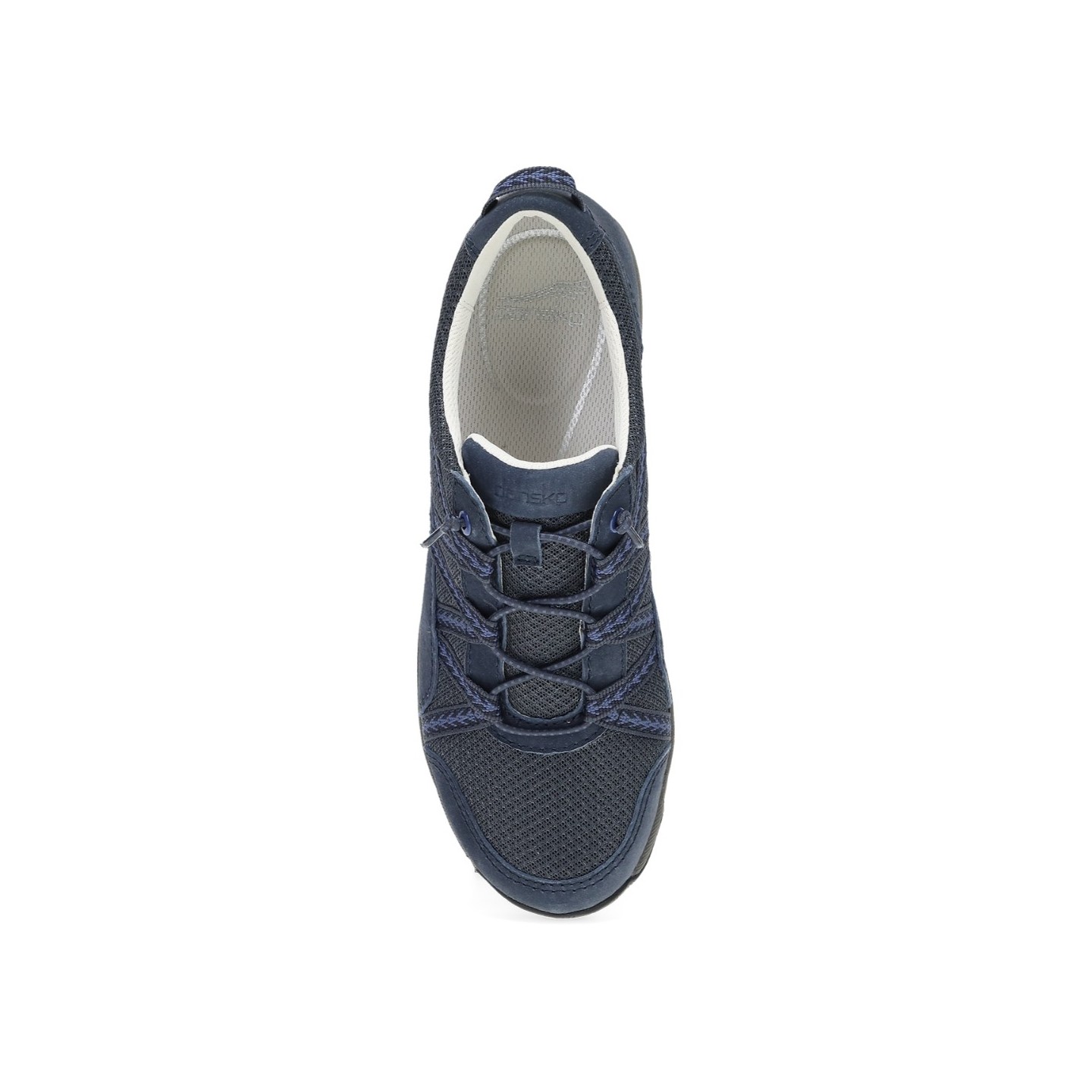 Harlyn Navy Suede Chaussure Légère pour Femmes par Dansko