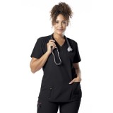 62-4200 FUBU Performance V-Neck 5 Pocket Top by Green Town