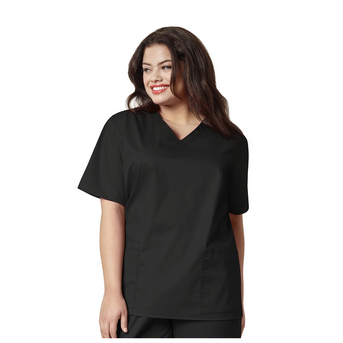 101 Women’s WonderWORK Classic Fit and True-Plus Fit V-neck Scrub Top