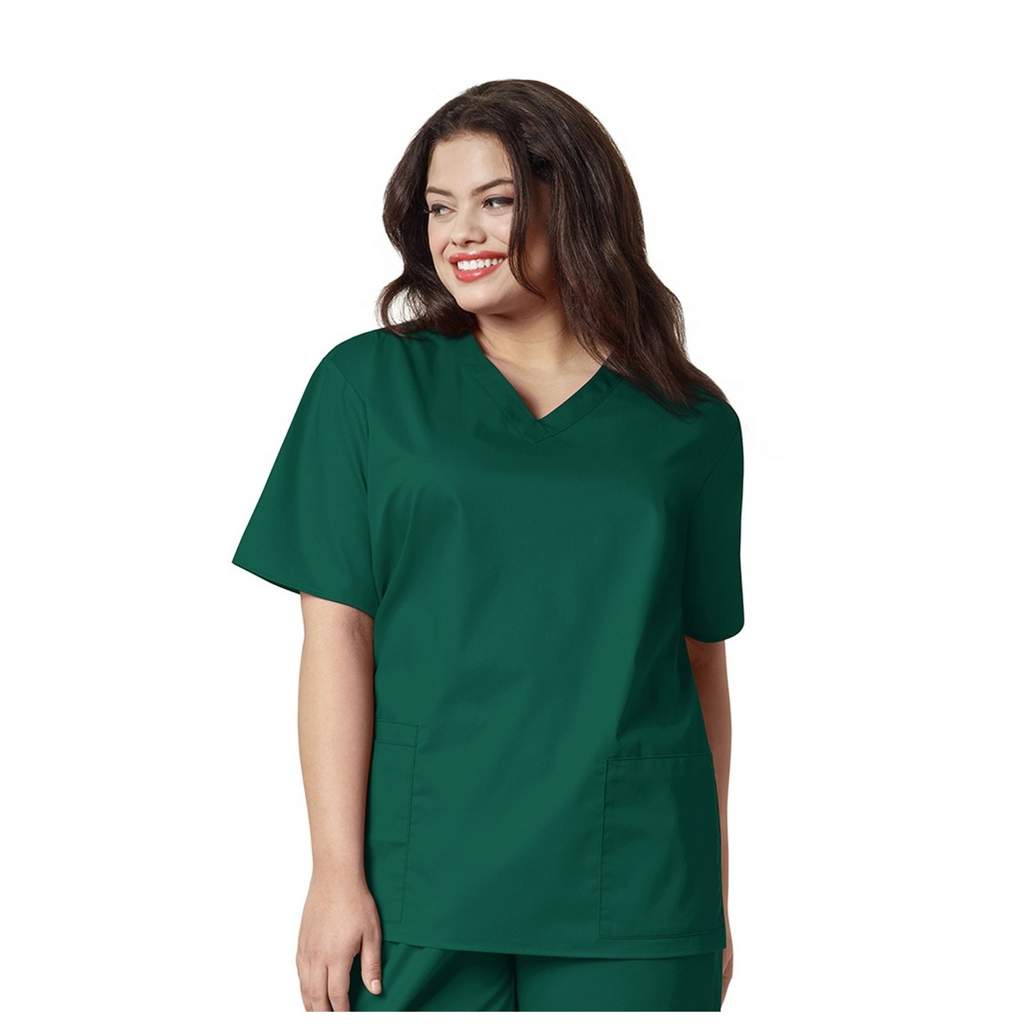101 Women’s WonderWORK Classic Fit and True-Plus Fit V-neck Scrub Top