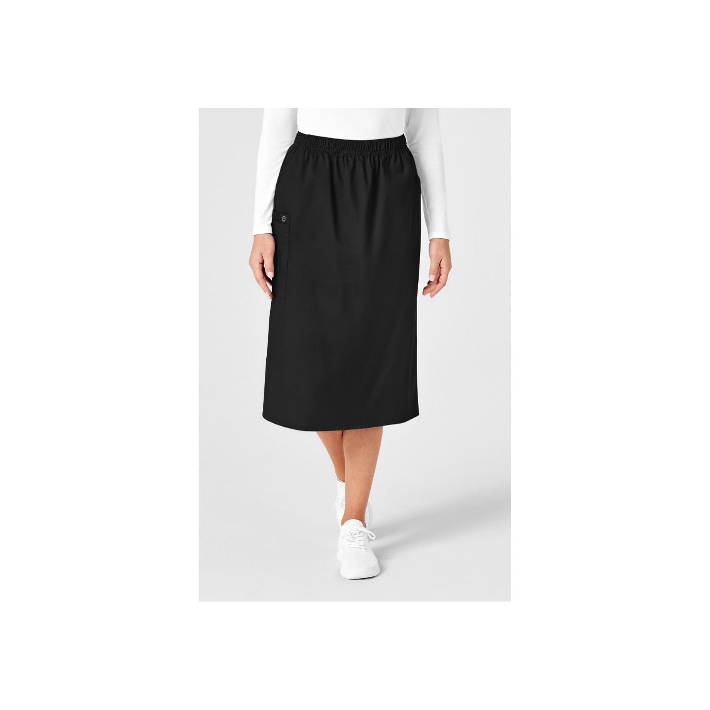701 WORK Pull On Cargo Scrub Skirt by WINK