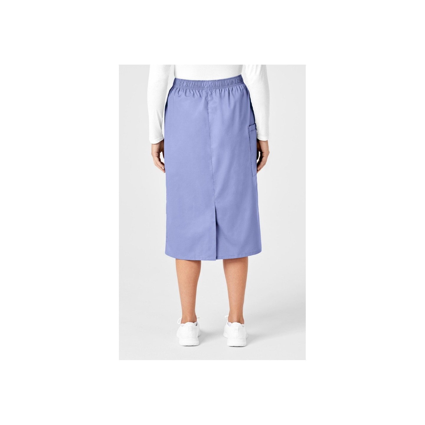 701 WORK Pull On Cargo Scrub Skirt by WINK