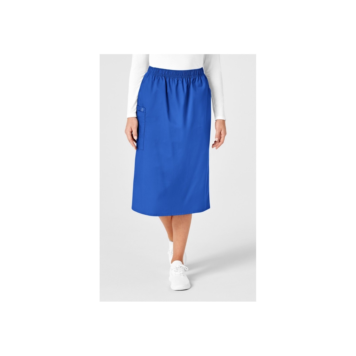 701 WORK Pull On Cargo Scrub Skirt by WINK