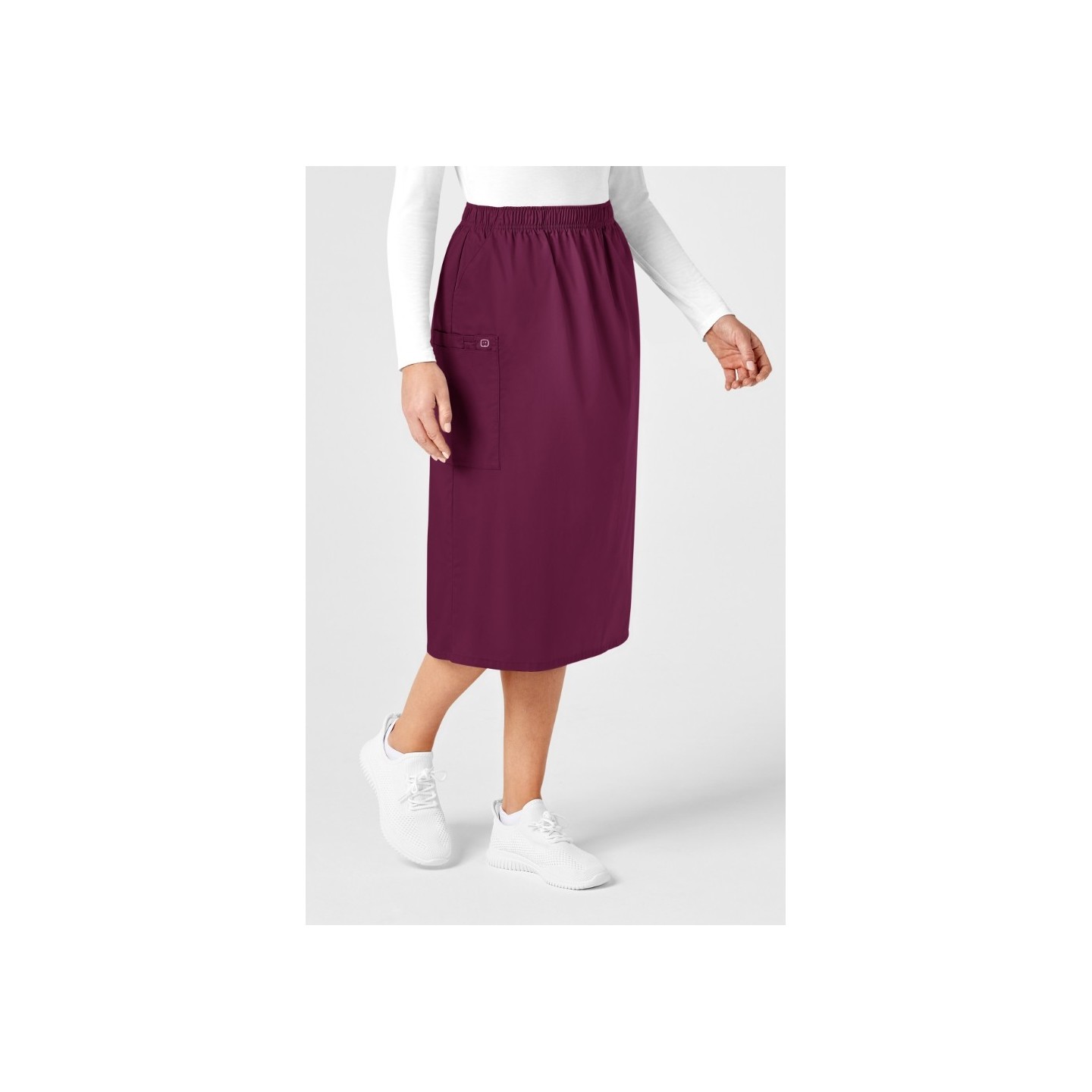 701 WORK Pull On Cargo Scrub Skirt by WINK