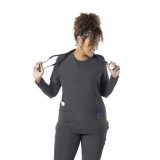 62-4202 FUBU Performance V-Neck 5 Pocket Top by Green Town