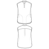 HH912 Healing Hands Purple Label Journey Print Top - Twilight Tie Dye