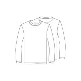 WW700 Workwear Professionals Haut Underscrub à Manches Longue pour Hommes par Cherokee