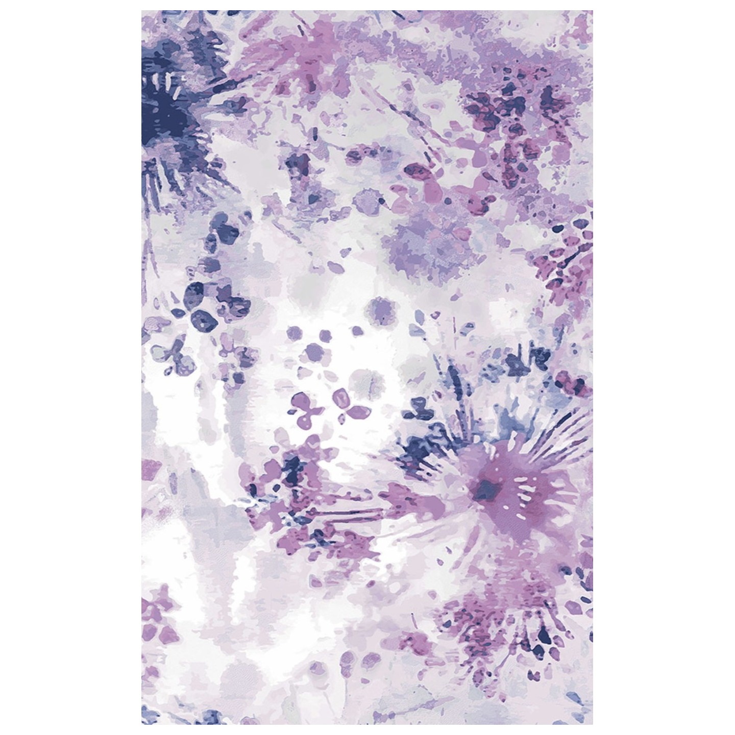 HH910 Healing Hands Amanda Haut Imprimer à Col en V avec Ruban Grosgrain - Dandelion Burst