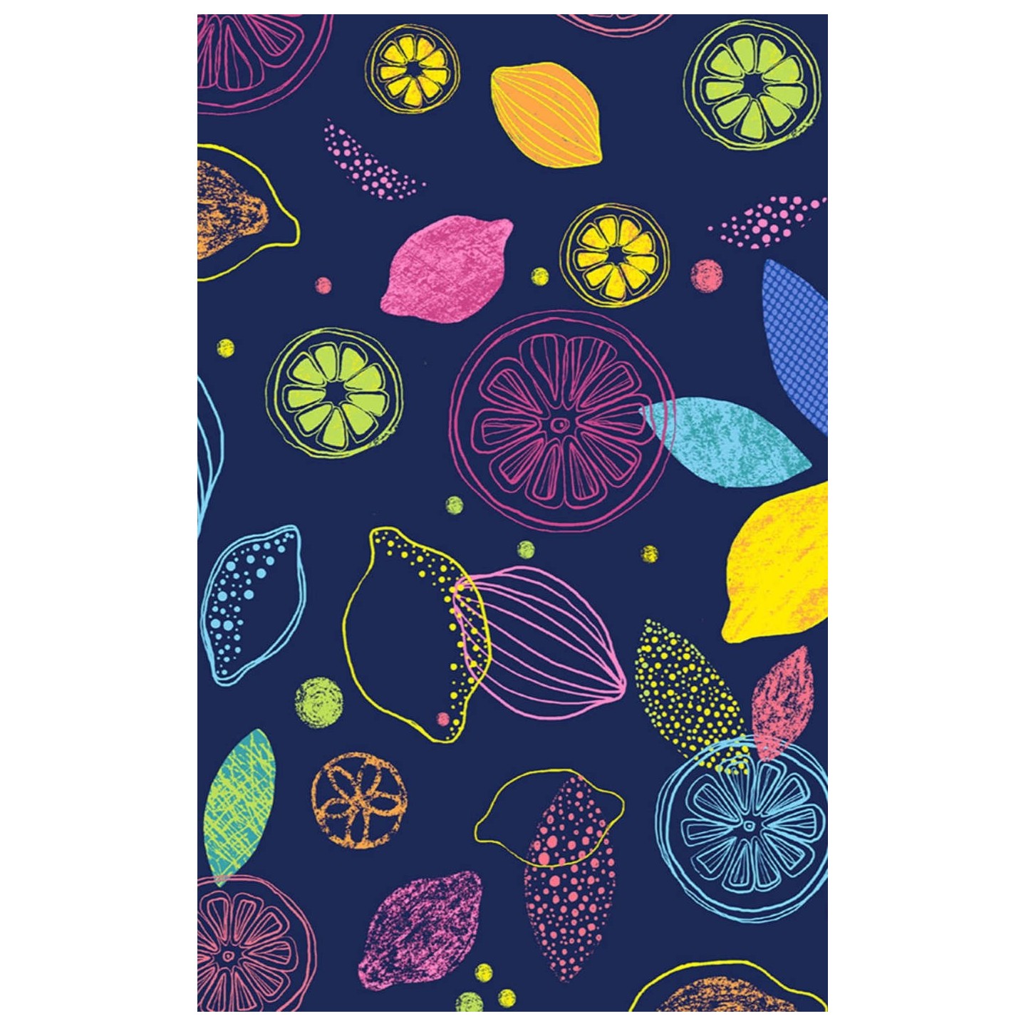 CK857 Haut Imprimé à Col en V Haut-bas par Cherokee - Tutti Frutti