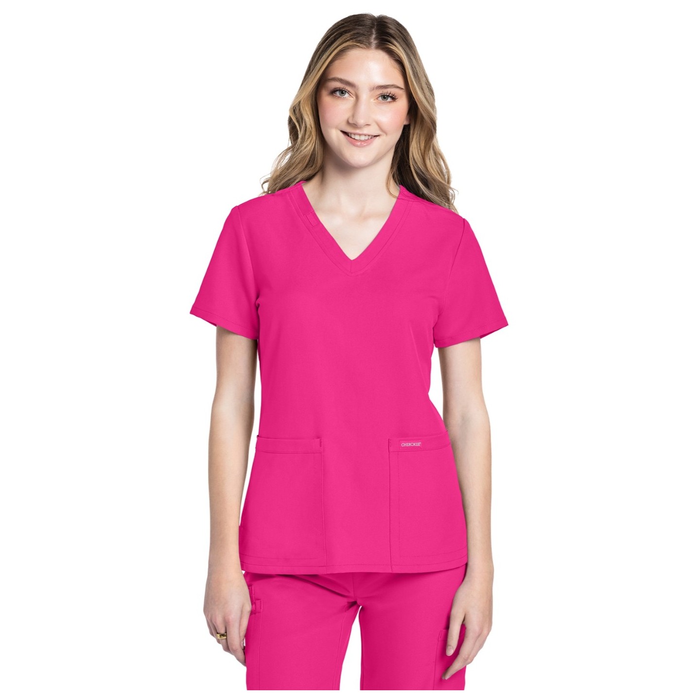 CK953A WW Originals Ultra Haut à Col en V avec 2 Poches par Cherokee