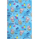 CK856 V-Neck 2 Pocket Print Top by Cherokee - Hula Party