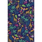 CK856 V-Neck 2 Pocket Print Top by Cherokee - Jungle Jive