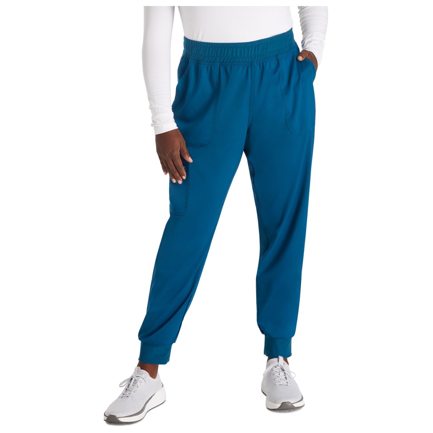 WW115P Petite Workwear Revolution 5 Pocket Pull On Jogger by Cherokee