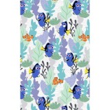 TF796 Tooniforms 2 Pocket V-Neck Print Top by Cherokee - Nemo And Dory