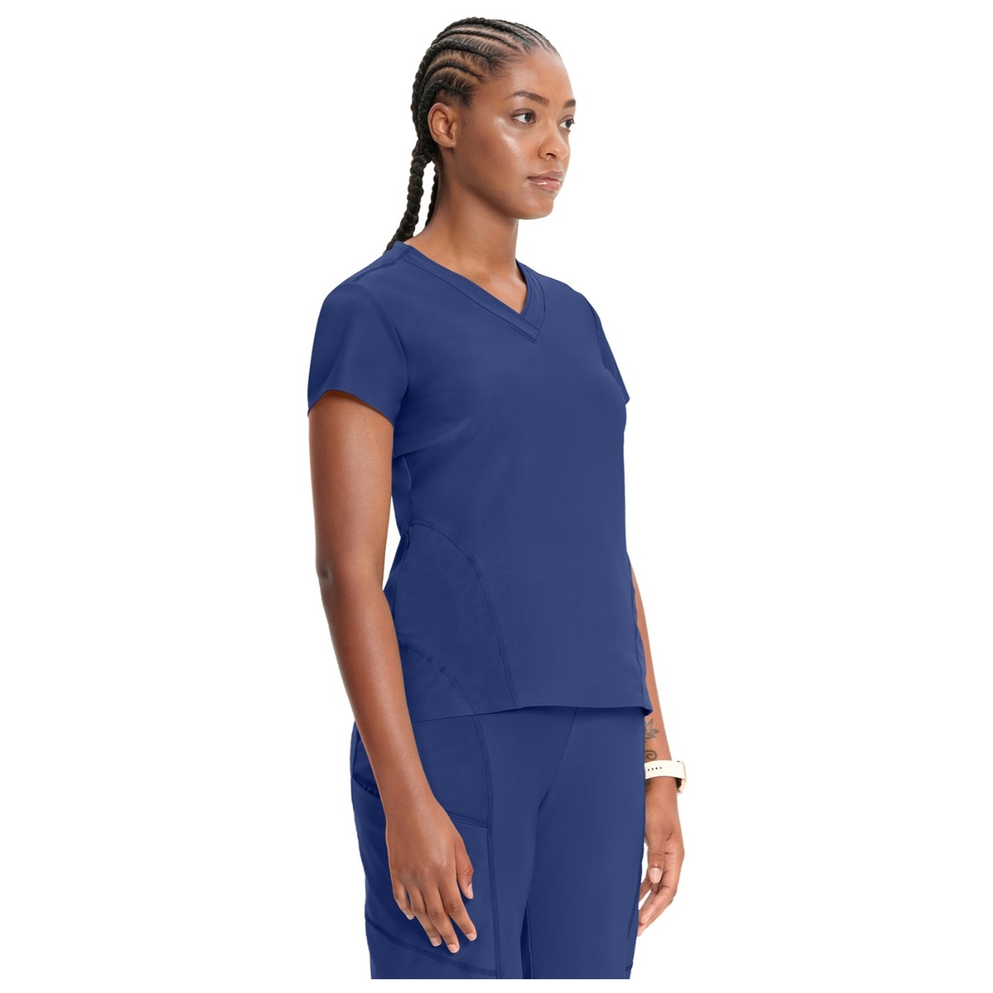 IN706A Kinetic Haut Col en V à 2 Poches Zippées par Infinity