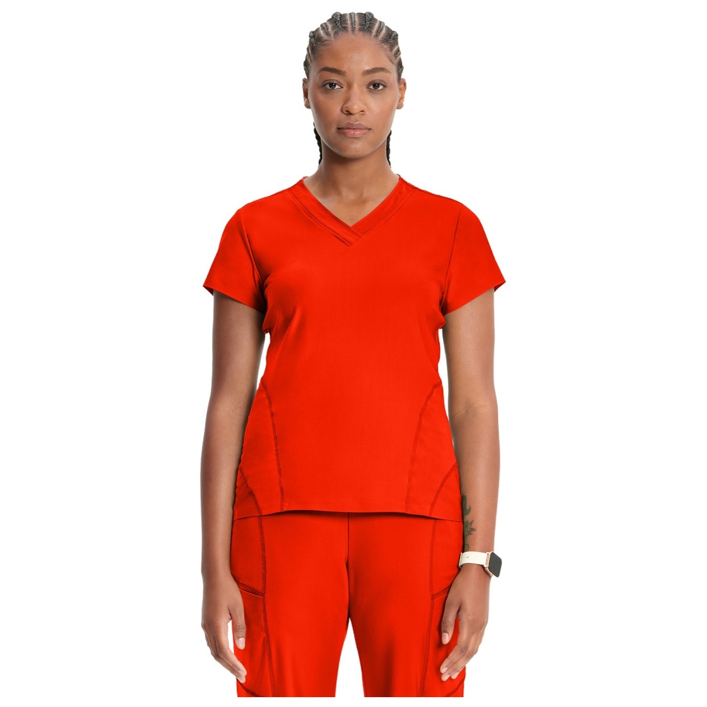 IN706A Kinetic Haut Col en V à 2 Poches Zippées par Infinity