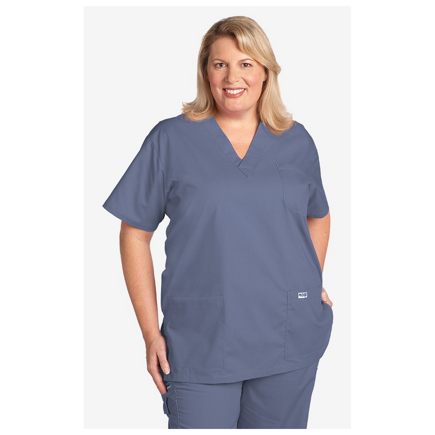 310-307-5XL MOBB Scrub Set Top & Pant - Postman Blue