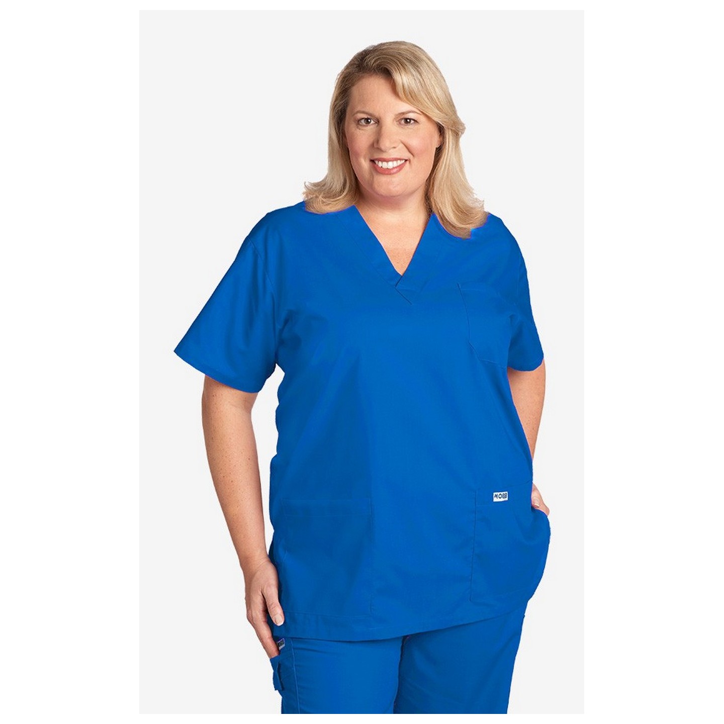 310-307-5XL MOBB Scrub Set Top & Pant - Royal Blue