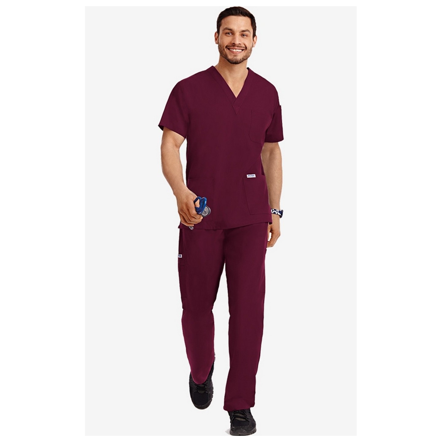 310-307-5XL MOBB Scrub Set Top & Pant - Men's View