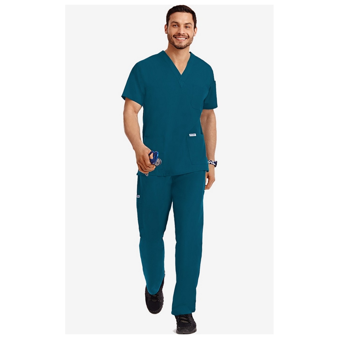 310-307-5XL MOBB Scrub Set Top & Pant - Men's View