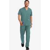 310-307-5XL MOBB Scrub Set Top & Pant - Men's View