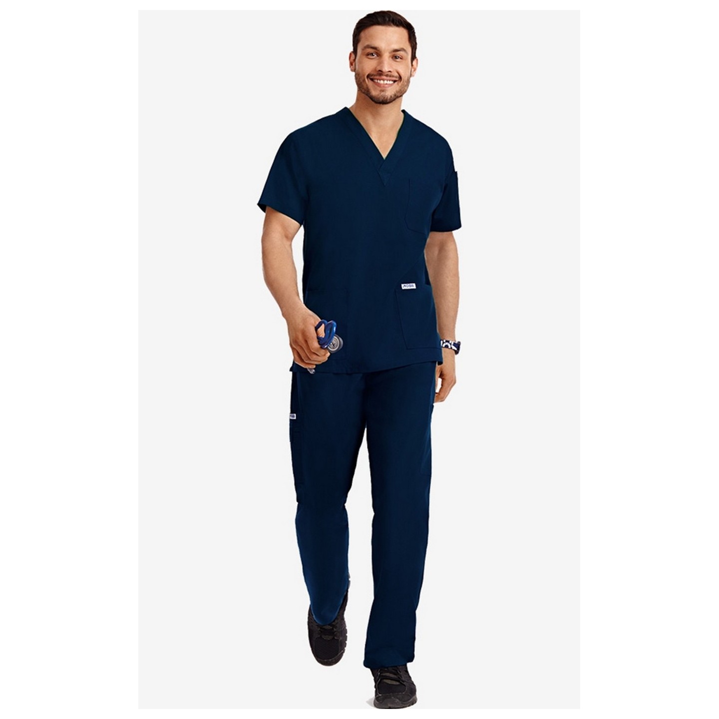 310-307-5XL MOBB Scrub Set Top & Pant - Men's View