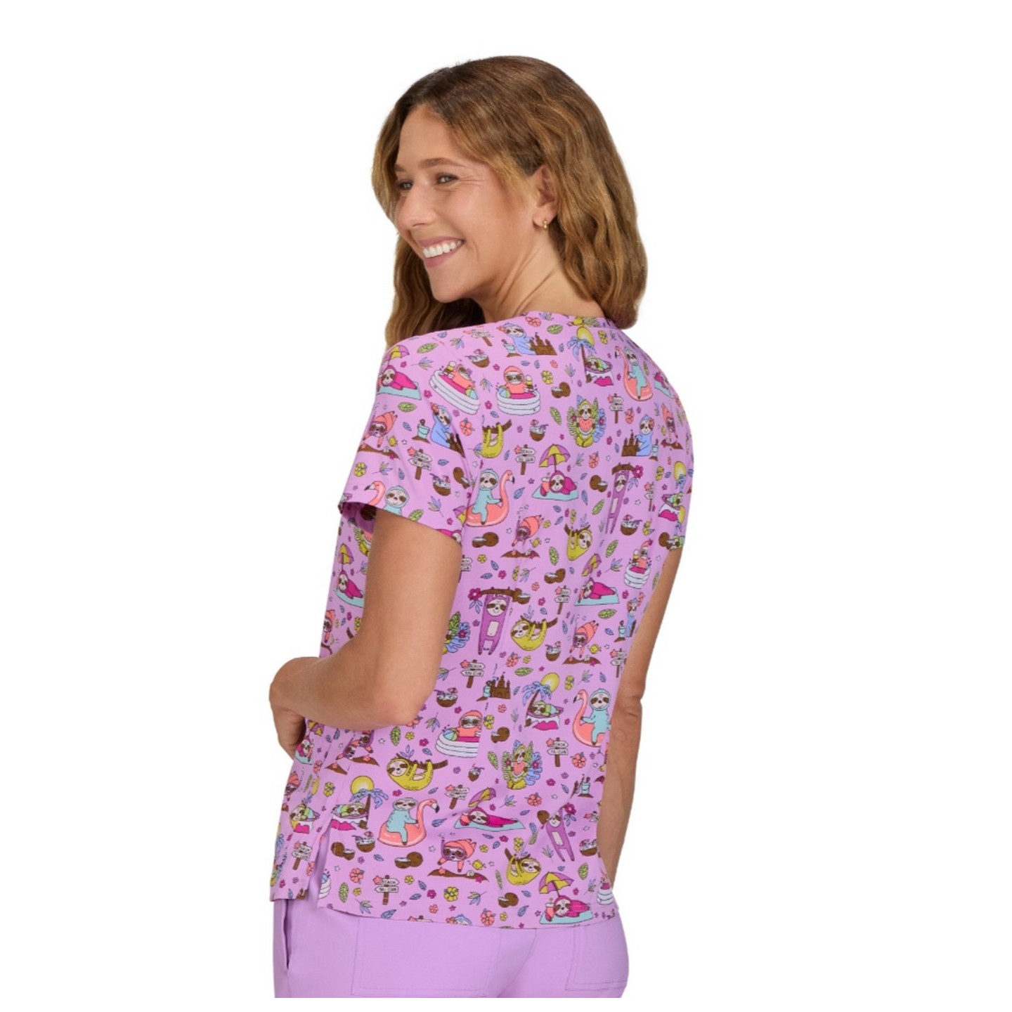 384PR Basics Haut Leslie Imprimer par koi - Sloth