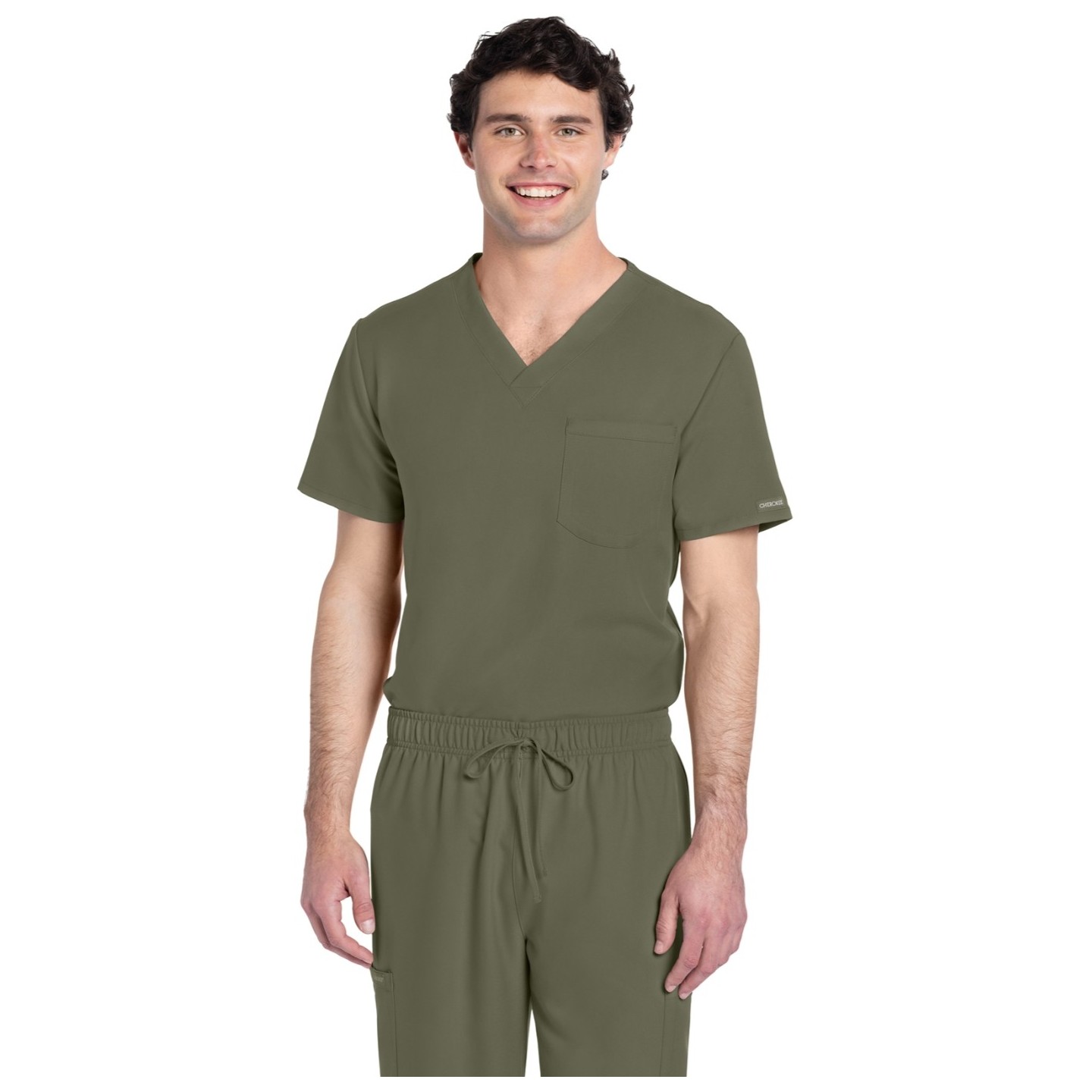 CK778A WW Originals Ultra Unisex Chest Pocket Top by Cherokee