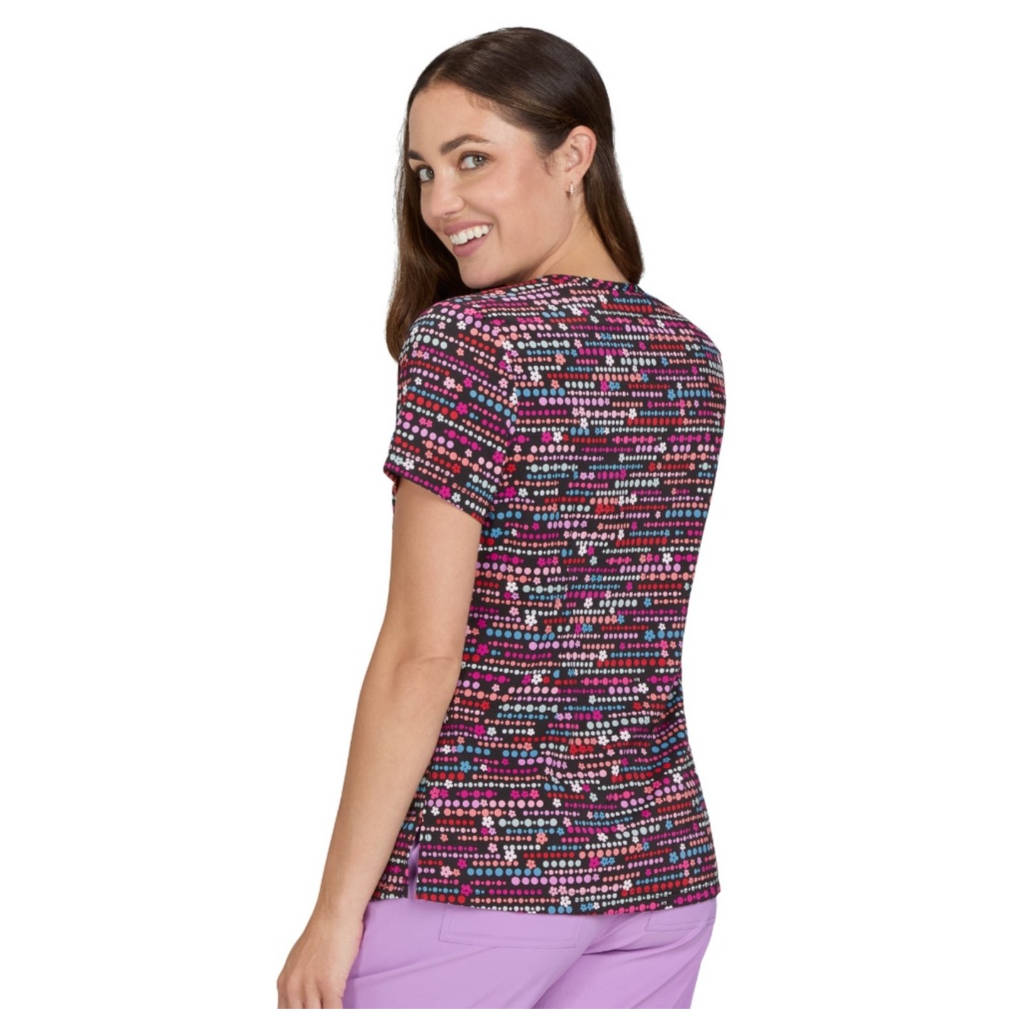 384PR Basics Leslie Print Top by koi - Spot the Dot