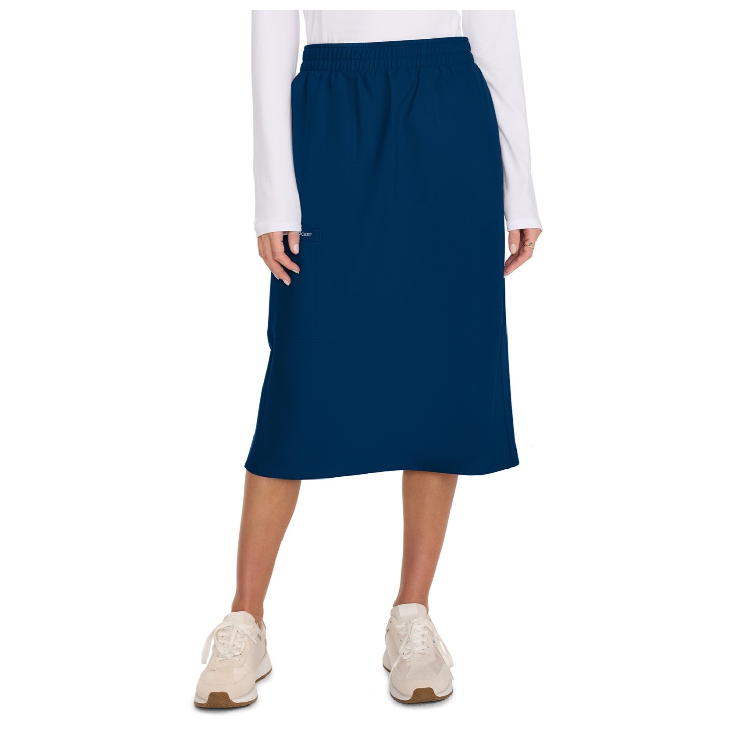 CK563A WW Originals Ultra Elastic Waist Cargo Skirt by Cherokee