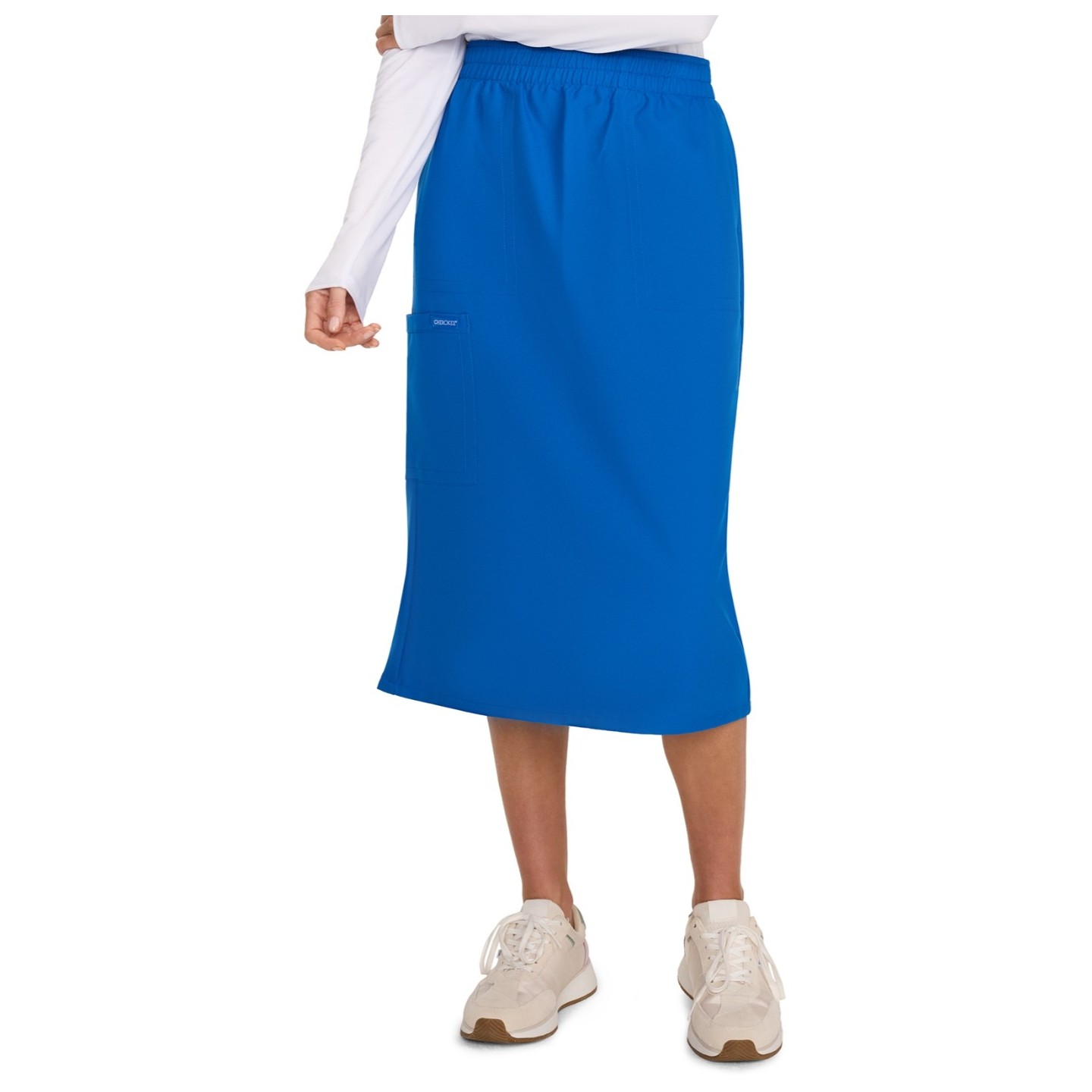 CK563A WW Originals Ultra Elastic Waist Cargo Skirt by Cherokee
