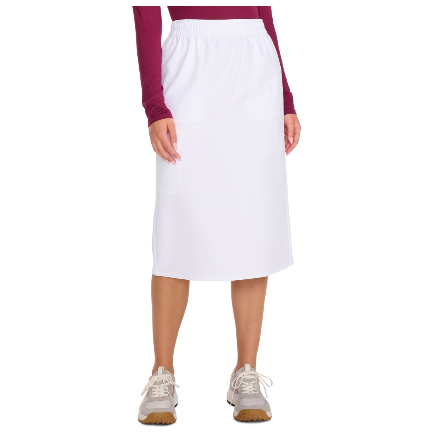 CK563A WW Originals Ultra Elastic Waist Cargo Skirt by Cherokee