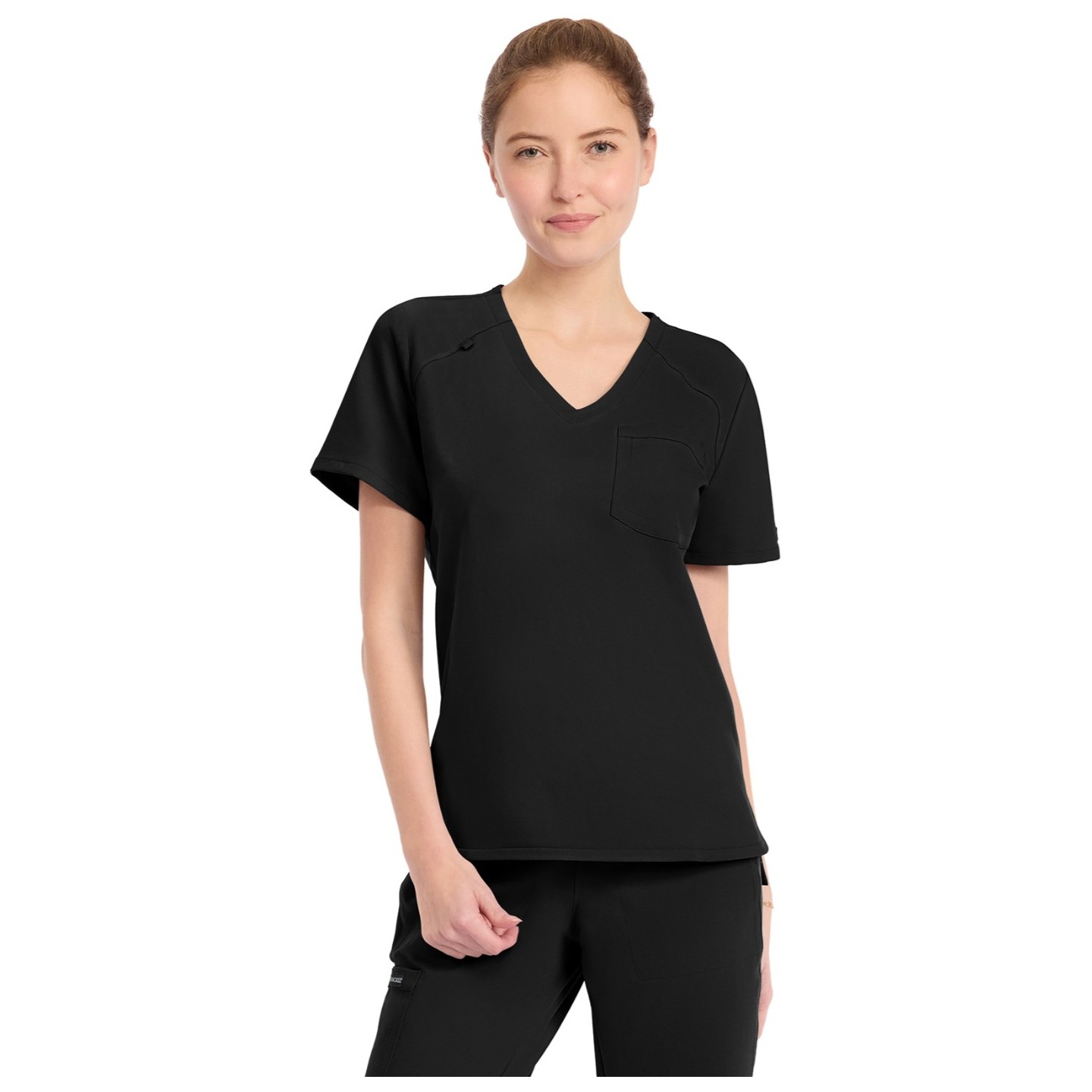 CK954A WW Originals Ultra Tuck-in V-Neck Top by Cherokee