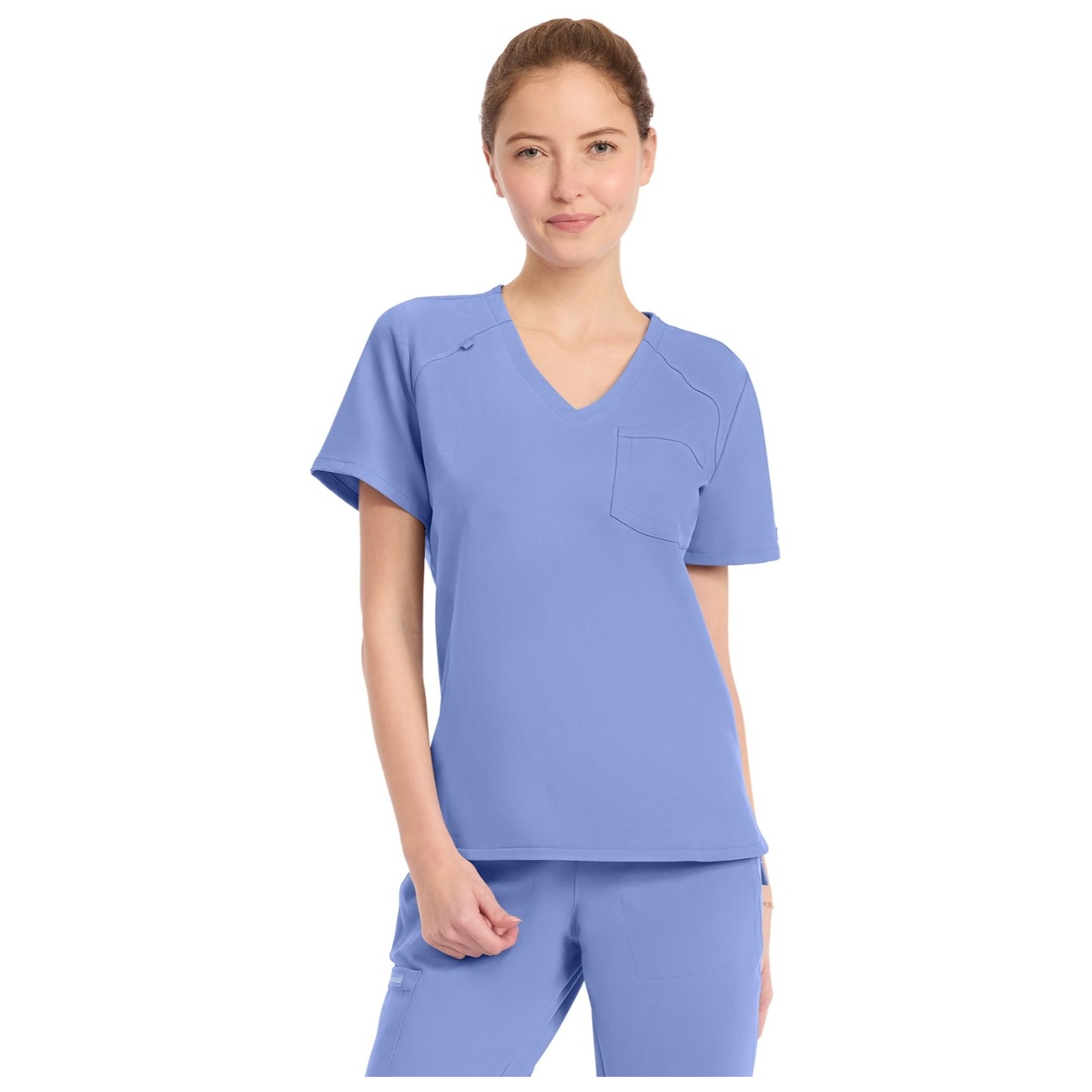 CK954A WW Originals Ultra Tuck-in V-Neck Top by Cherokee