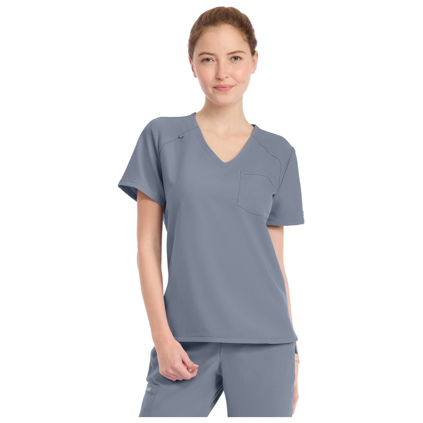 CK954A WW Originals Ultra Tuck-in V-Neck Top by Cherokee