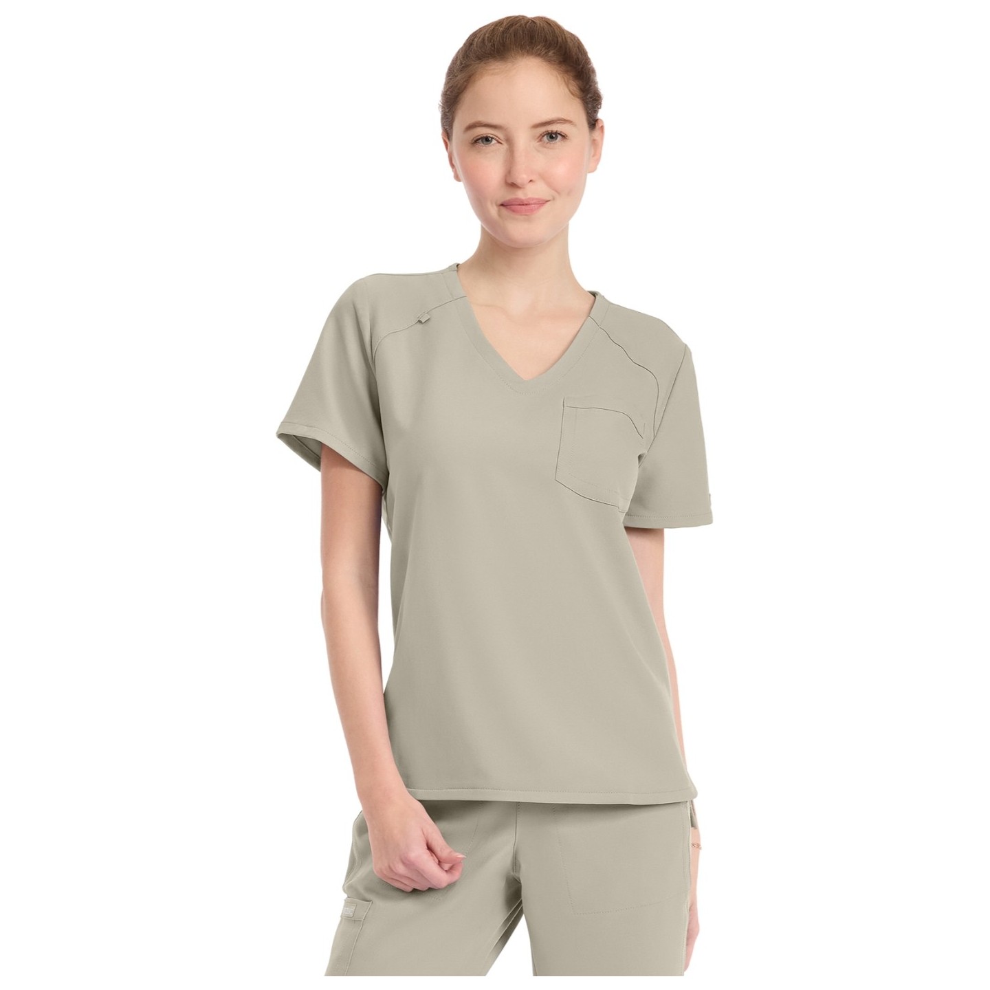 CK954A WW Originals Ultra Tuck-in V-Neck Top by Cherokee