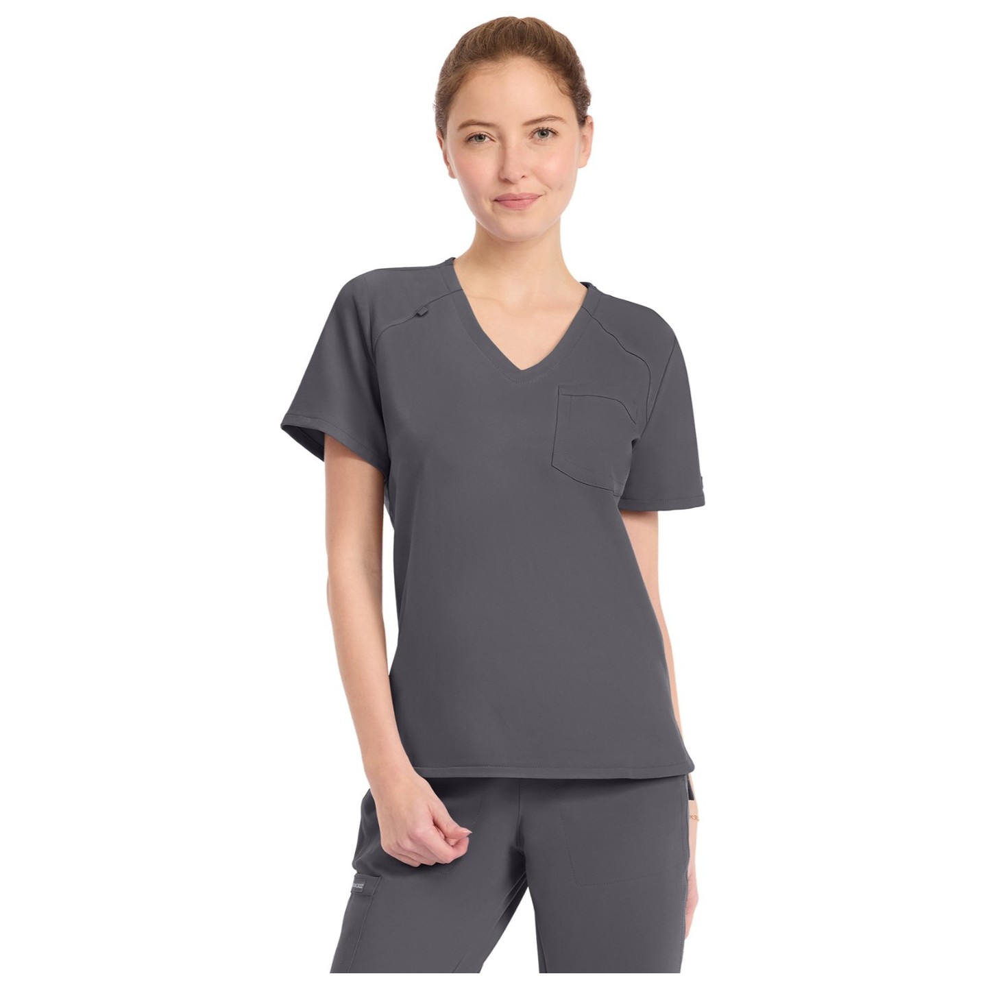CK954A WW Originals Ultra Tuck-in V-Neck Top by Cherokee