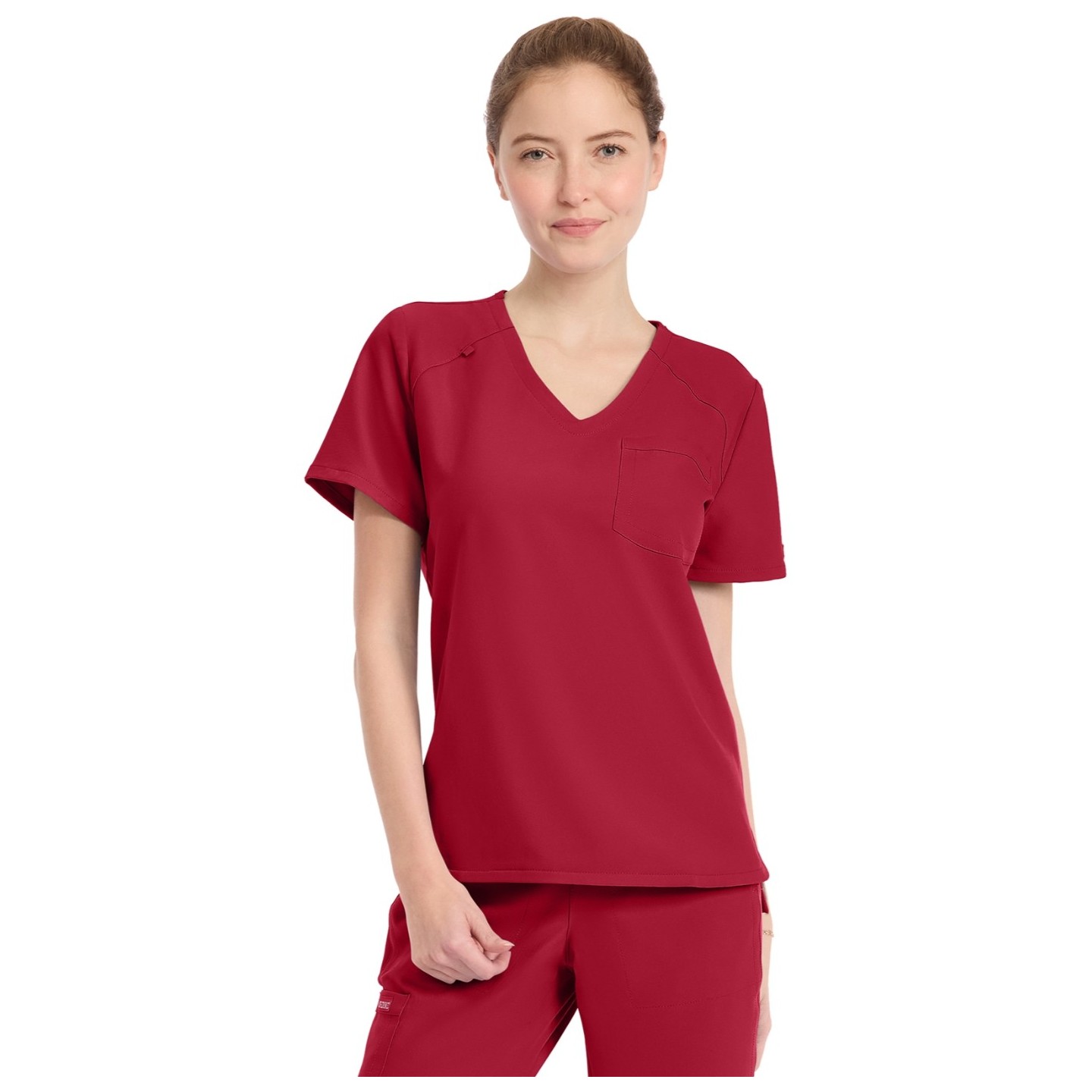 CK954A WW Originals Ultra Tuck-in V-Neck Top by Cherokee