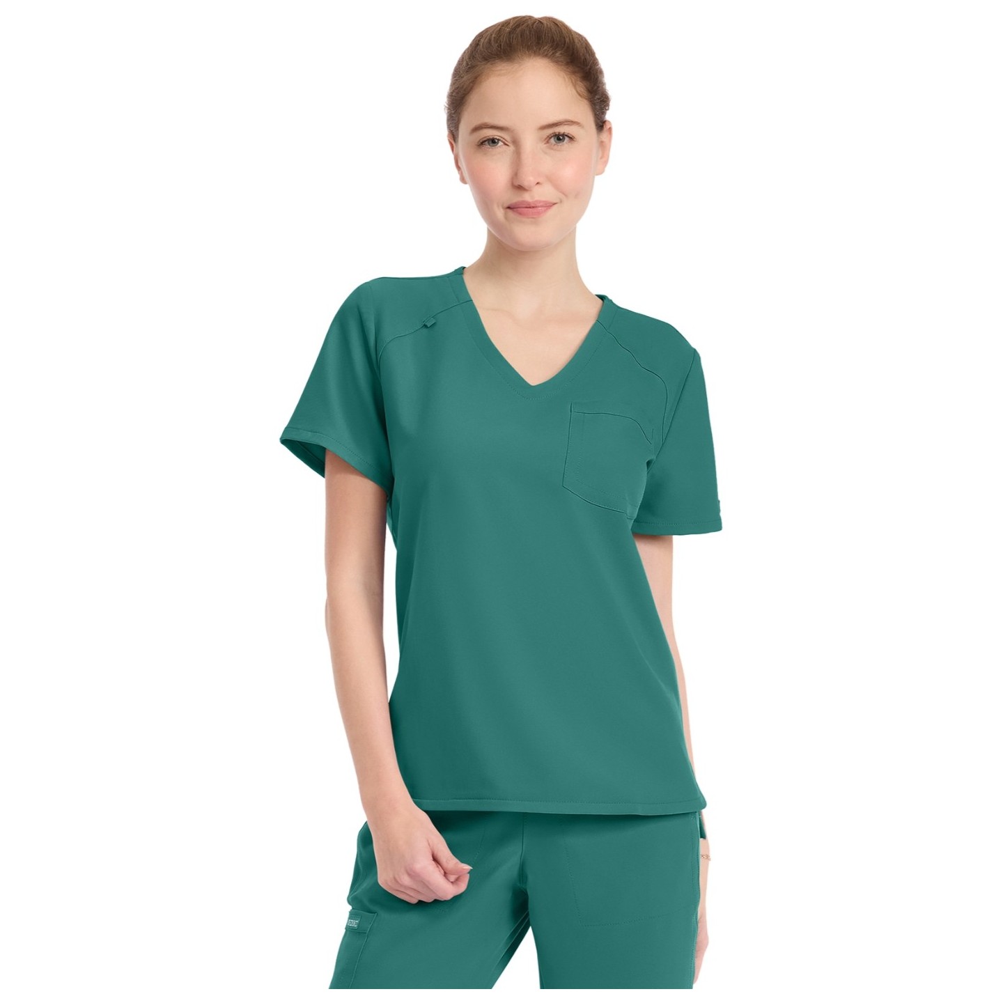 CK954A WW Originals Ultra Tuck-in V-Neck Top by Cherokee