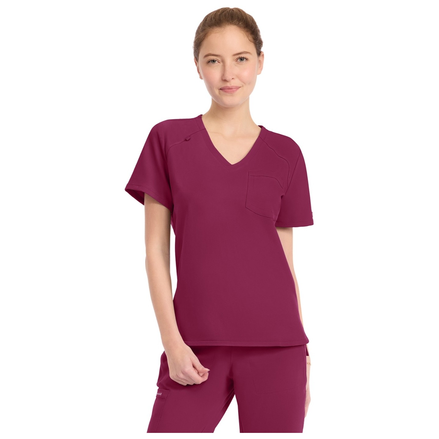 CK954A WW Originals Ultra Tuck-in V-Neck Top by Cherokee