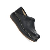 Platform Pro Black Burnished Nubuck Clog for Women by Dansko 