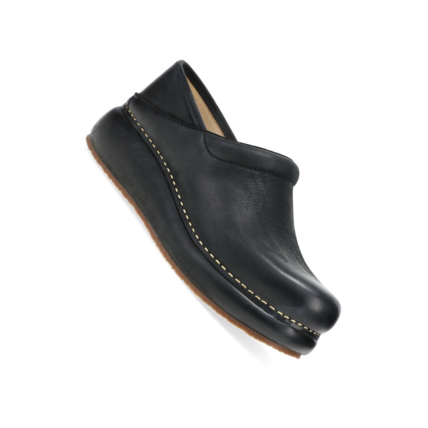 Sabot Platforme Pro Nubuck Bruni Noir par Dansko