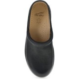 Platform Pro Black Burnished Nubuck Clog for Women by Dansko 