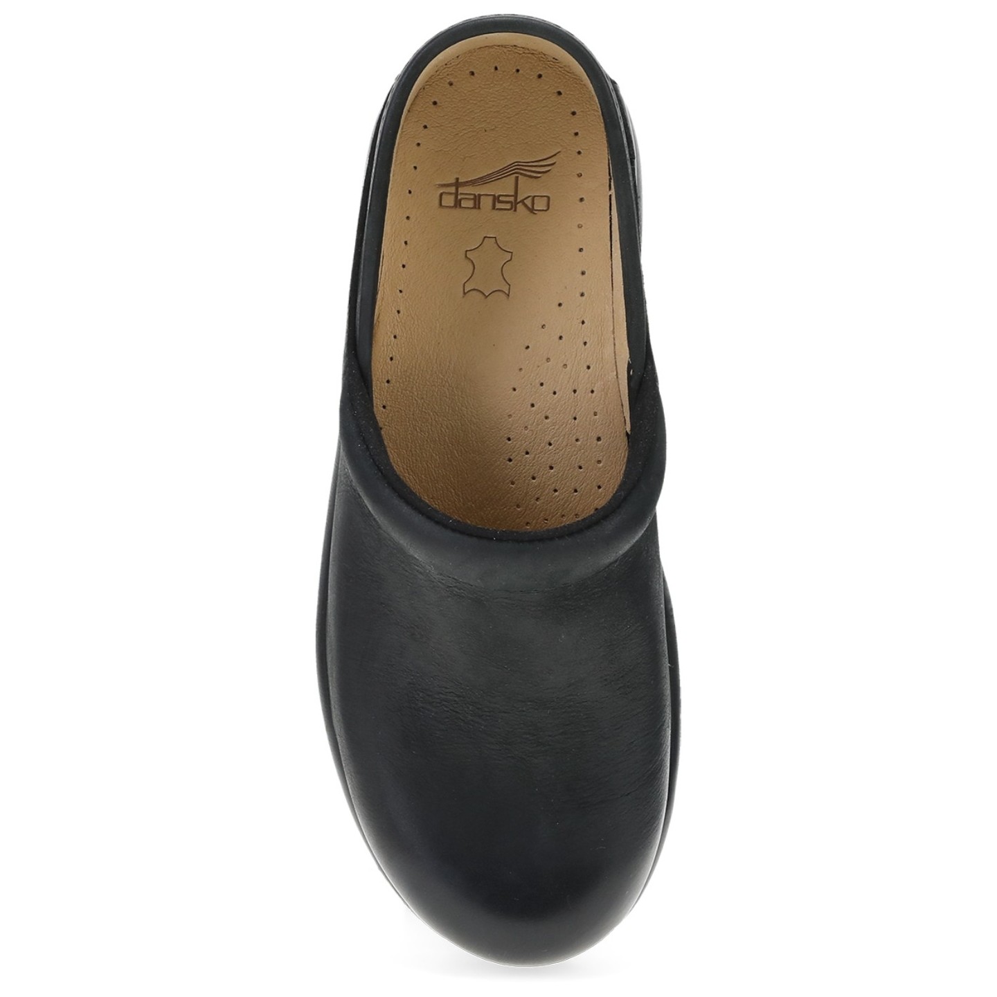 Sabot Platforme Pro Nubuck Bruni Noir par Dansko