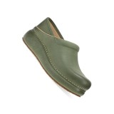 Sabot Platforme Pro Nubuck Bruni Vert par Dansko
