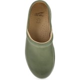 Sabot Platforme Pro Nubuck Bruni Vert par Dansko
