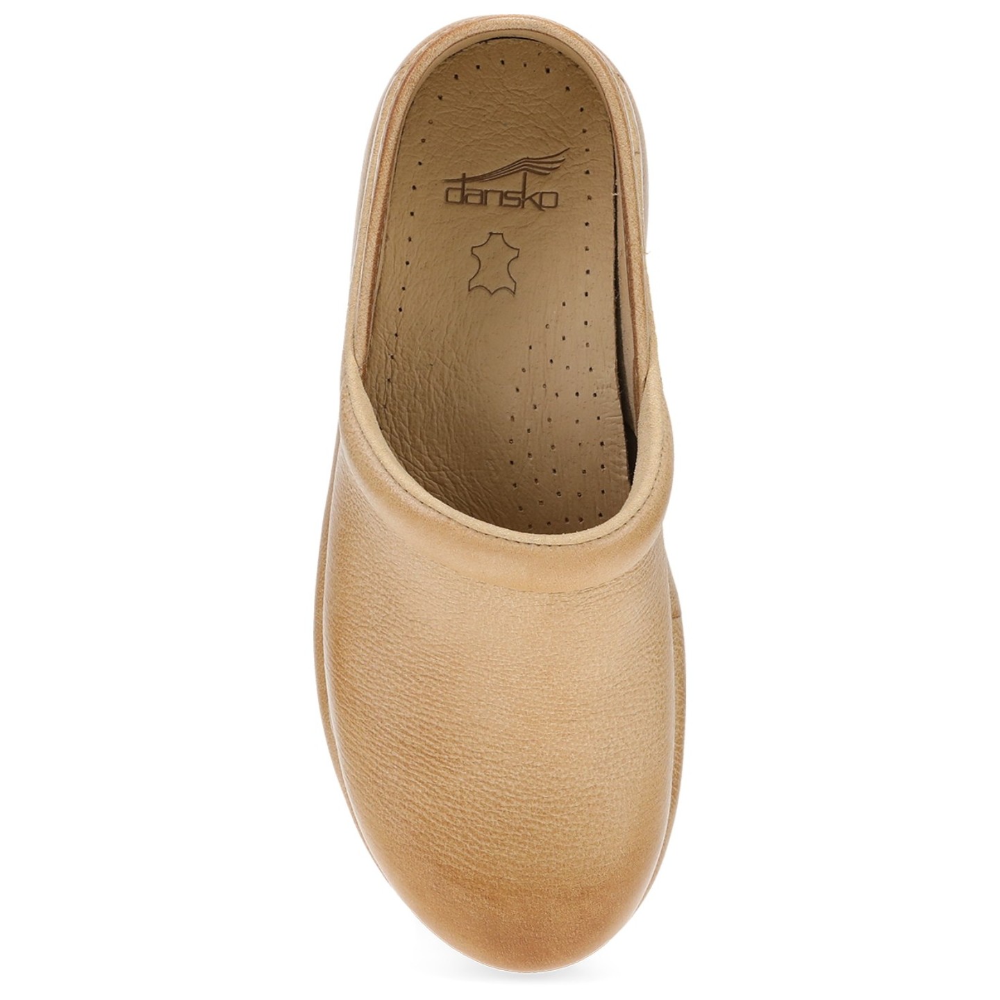 Platform Pro Honey Distressed Clog for Women by Dansko 