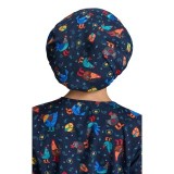 A174PR koi Essentials Capuchon Bouffant Imprimé - Chicken Cowboy